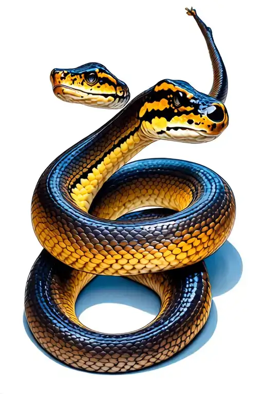 Ball Python Snake Slithering