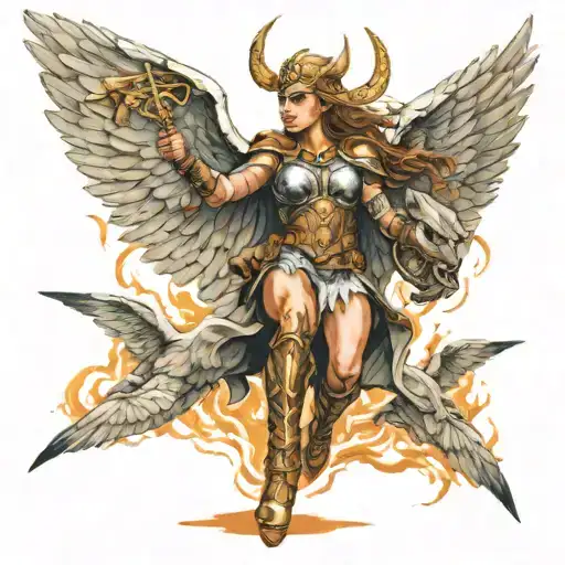 Valkyrie Action Scene