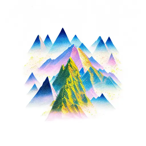 Forest Mountains Stars