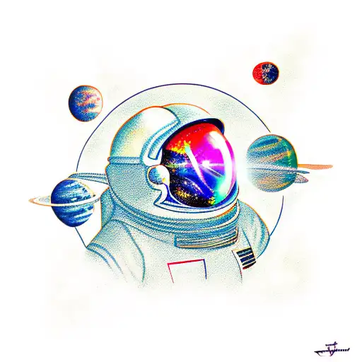 Spaceman In Space
