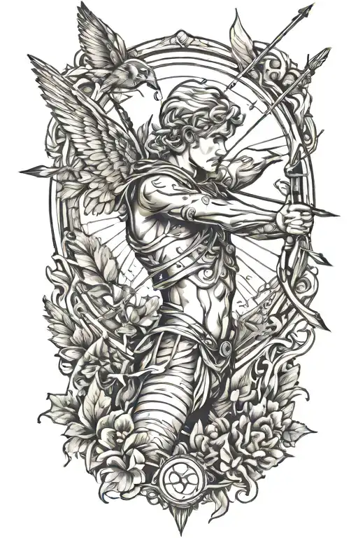 Eros Shooting Arrow