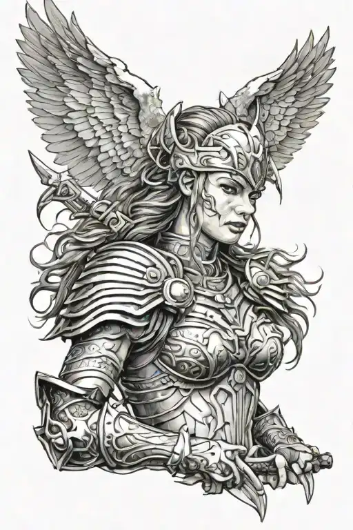 Valkyrie Warrior Woman