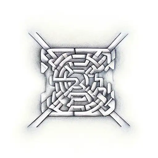 A Man Is Trapped Inside A Maze But The Maze Is Actually Just A Long Snake