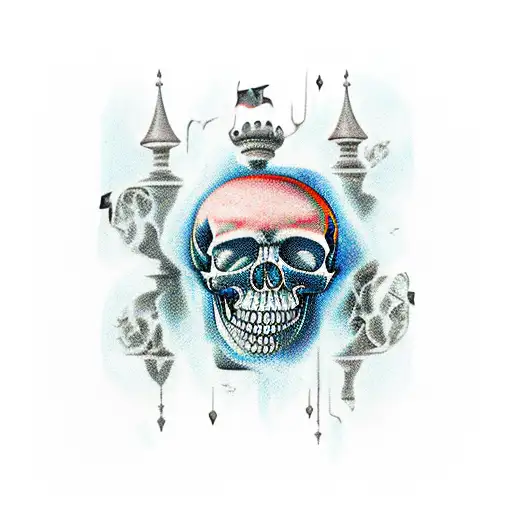 Castle In Skull
