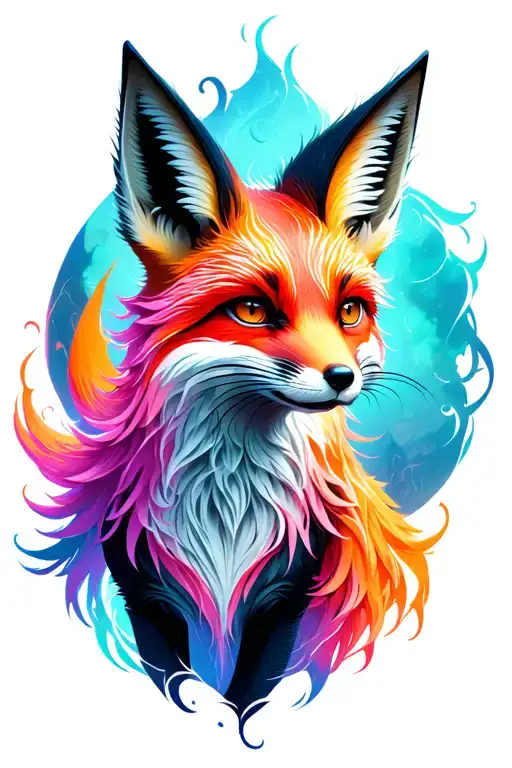 Nine Tailed Fox Kitsune