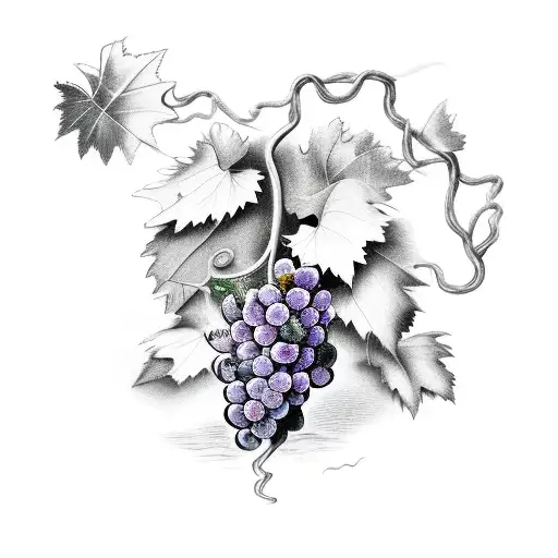 Grape Vine With Biblical Scripture