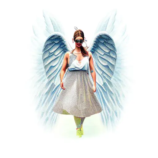 Angel With Bag Of Money