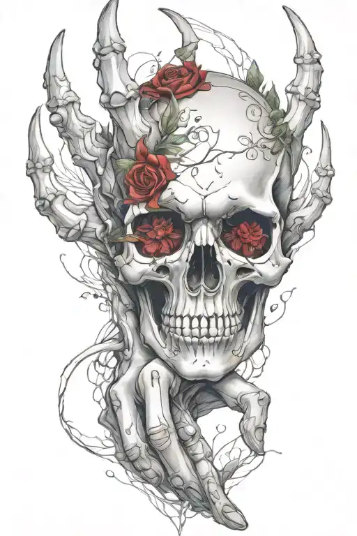 Skull Hand