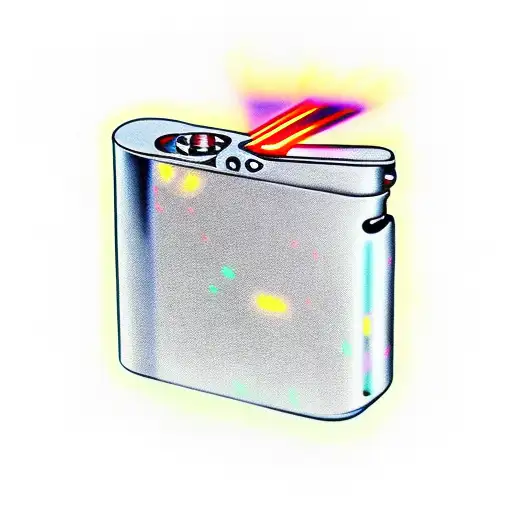 Cyberpunk Zippo Lighter