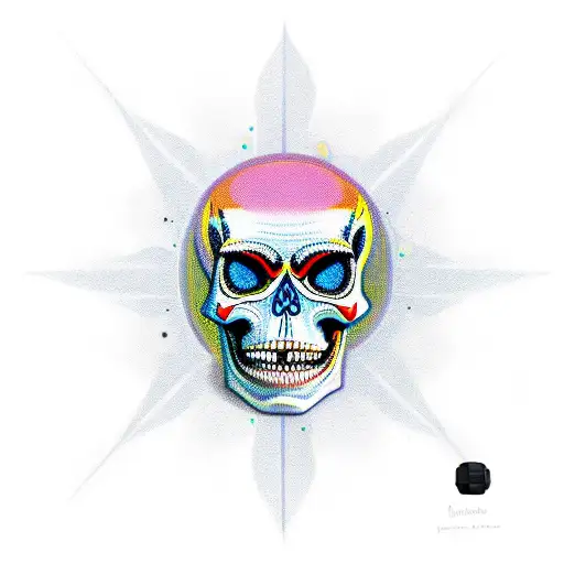 Skeleton Take A Stuff Behinde Sun