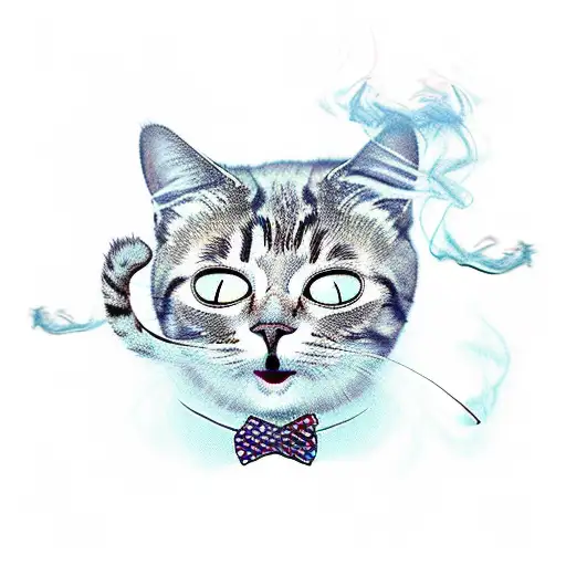 Cat Smoking Dabs