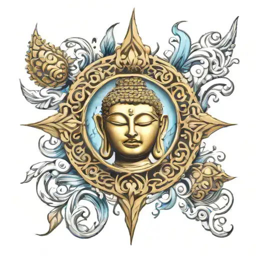 Buddha Evil Eye Water