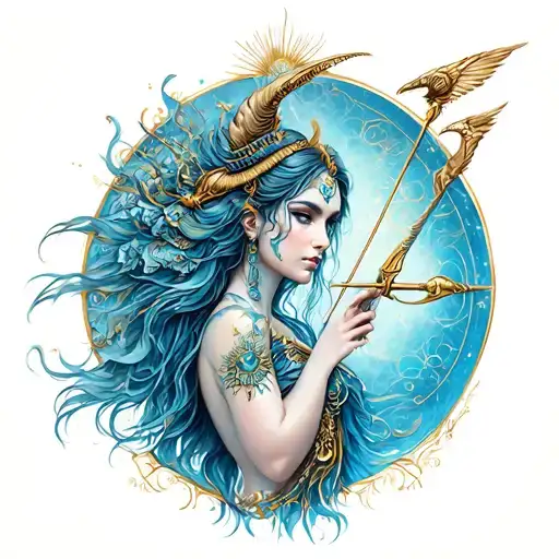 Sagittarius Sexy Goddess
