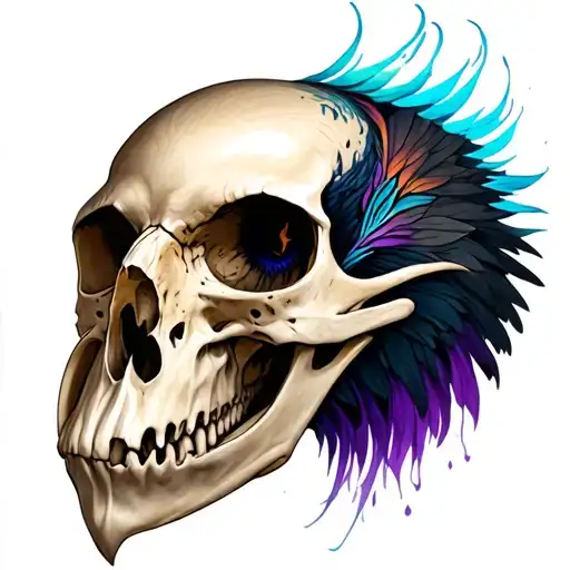 Raven Skull