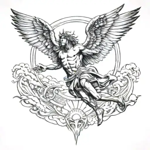 Icarus Falling From The Sun