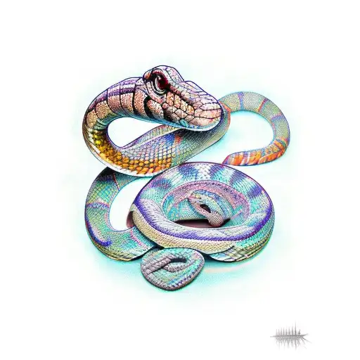 Tribal Esoteric Snake