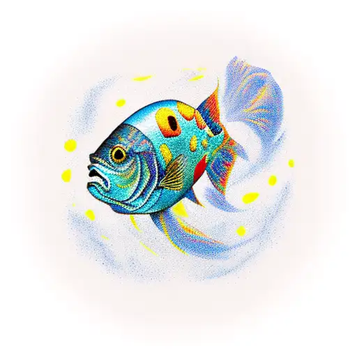 Pices Fish In Circle