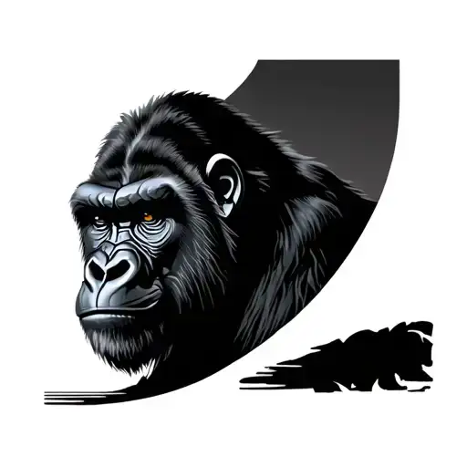 River Lion Gorilla Montain