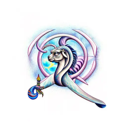 Waterman With Capricorn