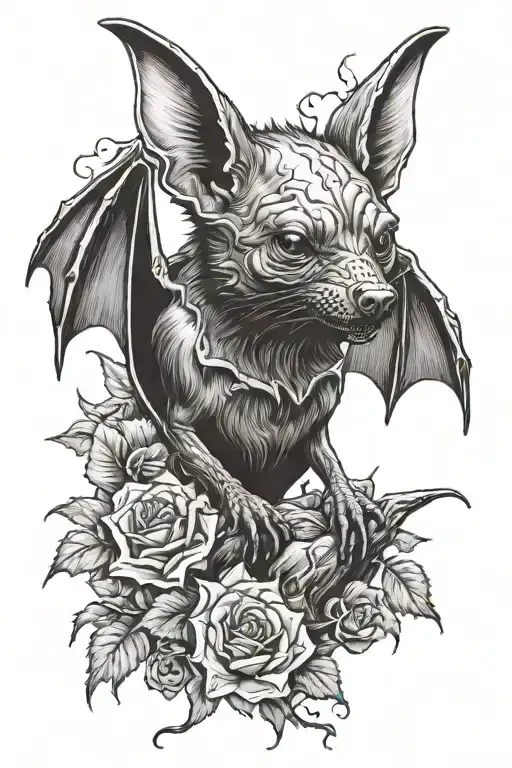 Female Vampire Bat