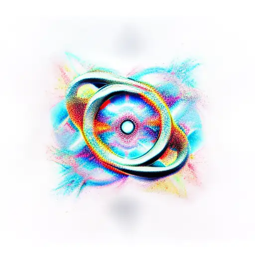 Perfectly Imperfect Double Infinity Symbol