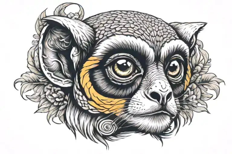 Squirrel Monkey Owl