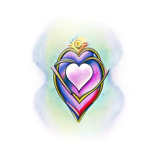 Leo And Capricorn Love Heart