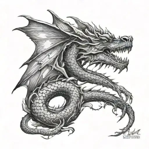 Black Dragon Holding Name Eldair