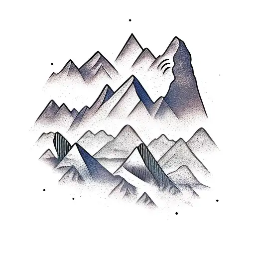 Guitar And Mountains