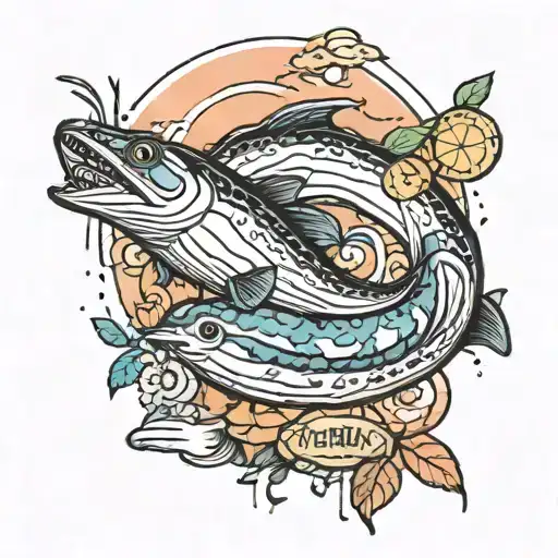 A Tattoo Inspired By The Friends Show With Ross Saying Unagi