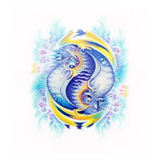 Pisces Withfire And Water