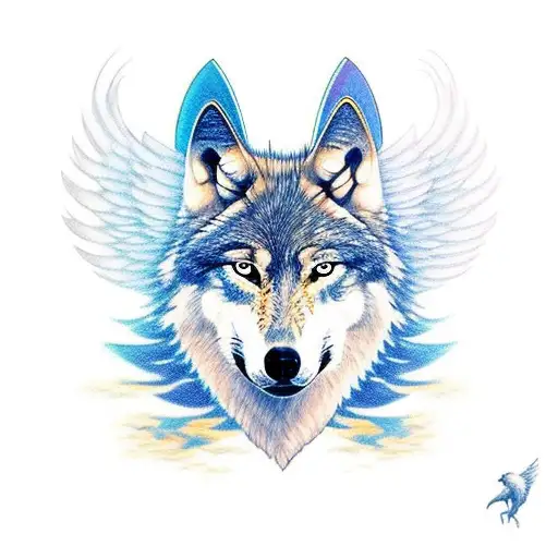 Wolf With Wings