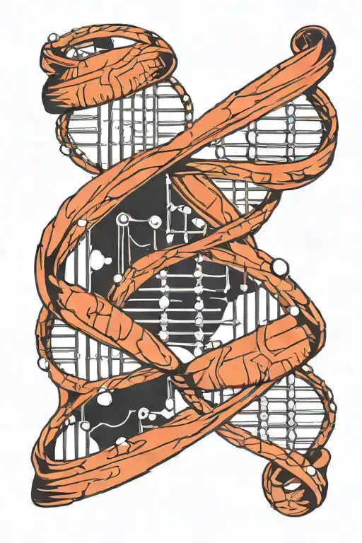 A Minimalist Design Of A Dna Double Helix