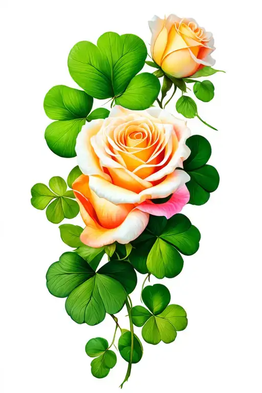 Shamrock And Roses