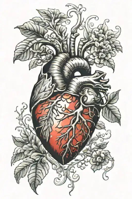 Mix Realism Heart Wyth Greak Gods