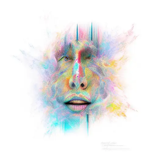 Abstract Morph Tophografic Lines