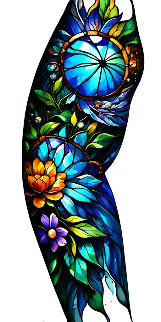 Stained Glass Filled