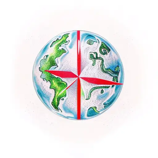 Mother Earth Calm And Hugging Skorpion