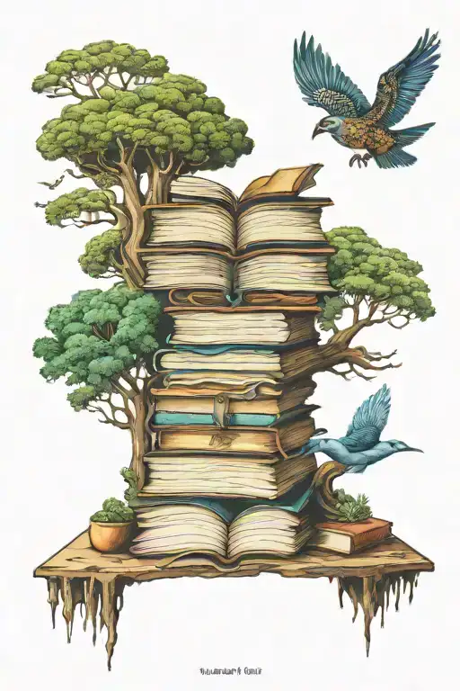 Travel Woods Ocean Books Surrounded