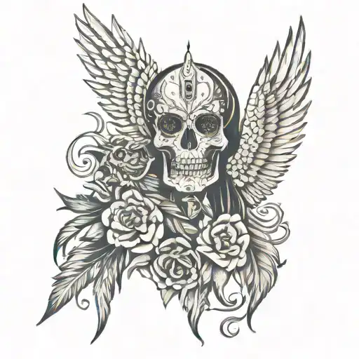 Santa Muerte Et Phoenix