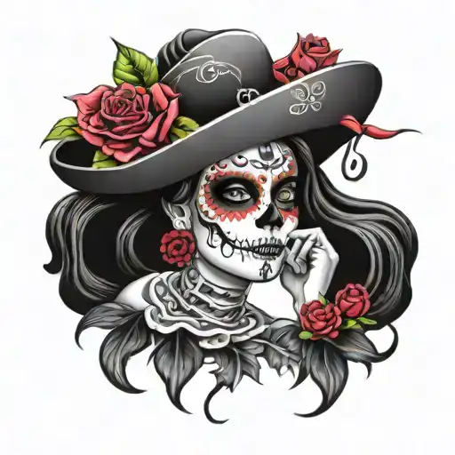 Santa Catrina Mexican Woman