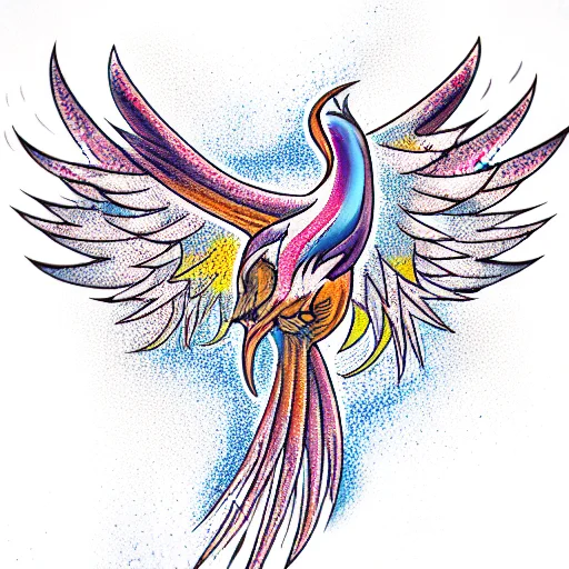 Phoenix Breaking Free From Cage