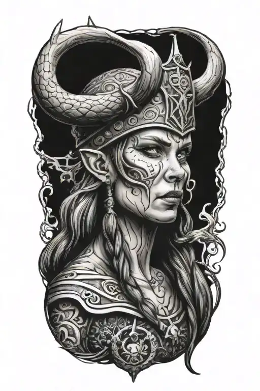 Viking Witch Evil
