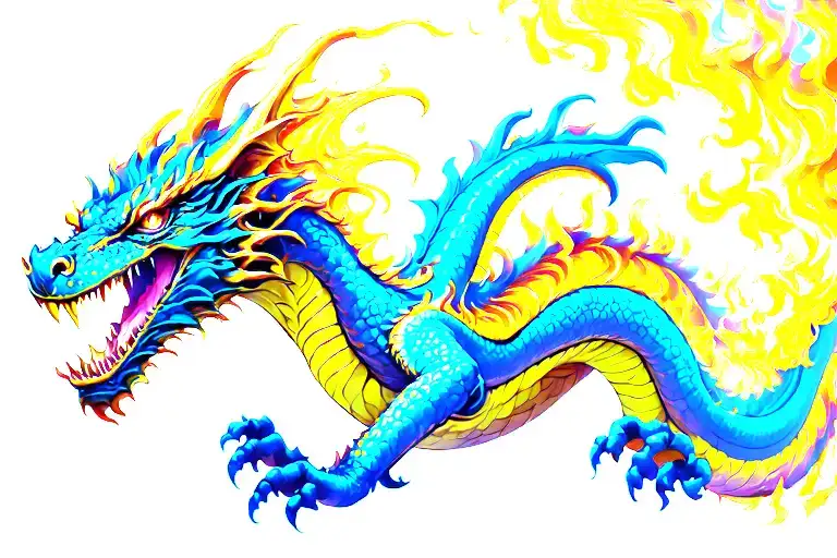 Dragon Breathing Fire