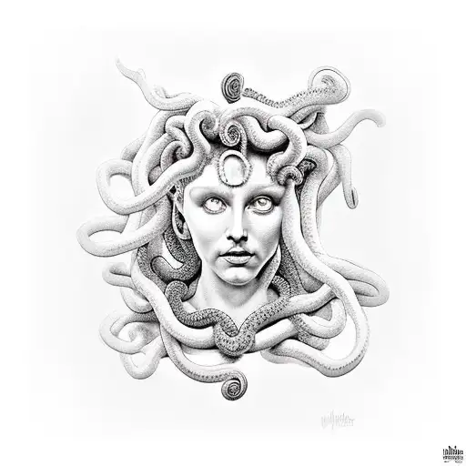 Medusa For Chest