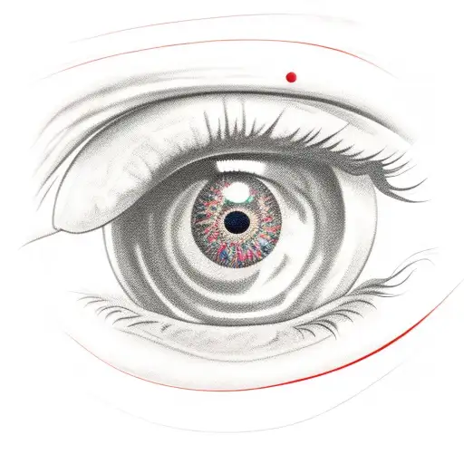 Eye For An Eye With Star Shine