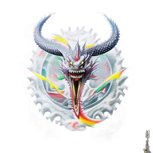 Escudo De Scamas De Dragon