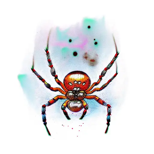 Spider With Blood