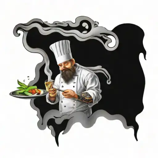 Chef Cooking Themed