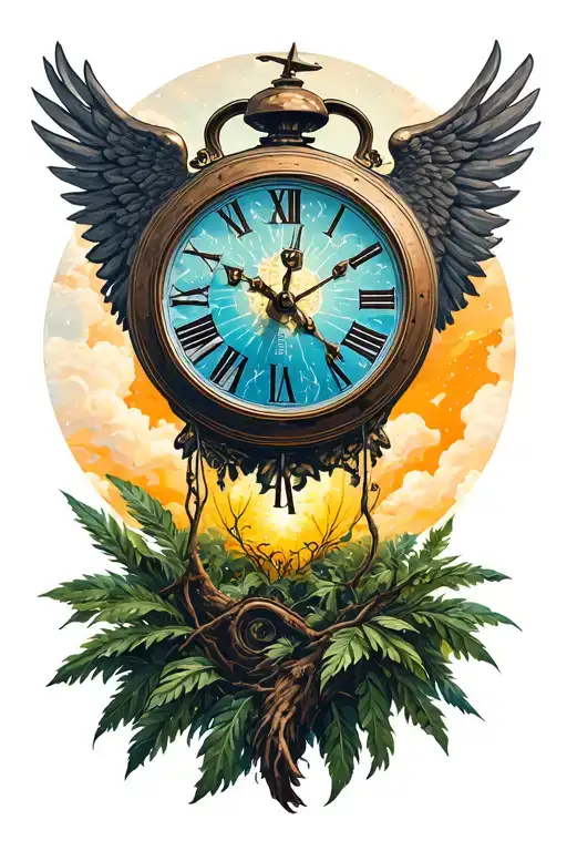 Growth Life Time Religion Clock Military